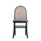 Manhattan Comfort Paragon Dining Chair 1.0 with Grey Cushions in Black and Cane, Set of 2 DCCA05-GY - alternate 4